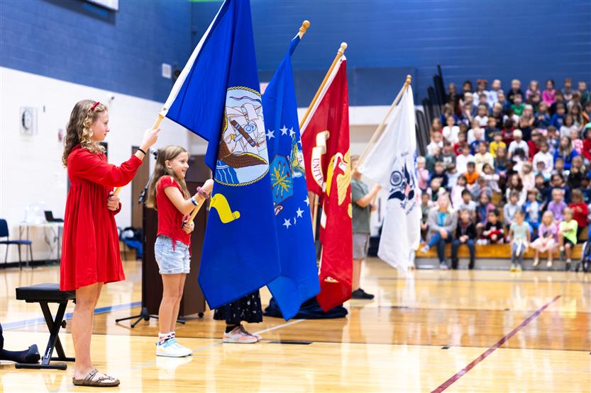 Students celebrate Veterans Day
